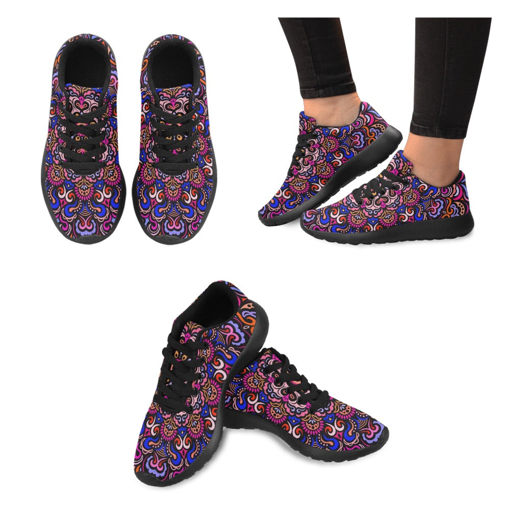Synchronicity Mandala Kid’s Shoes