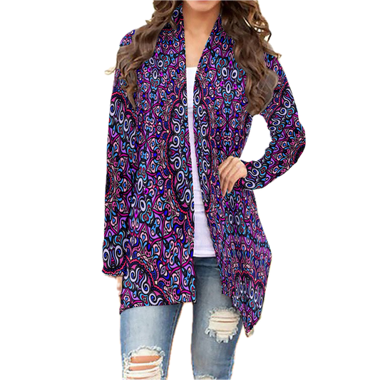 Pink - Purple - Blue Cardigan