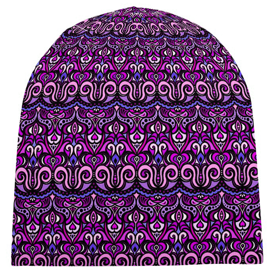 Pink - Purple - Fuchsia Velvet Hat