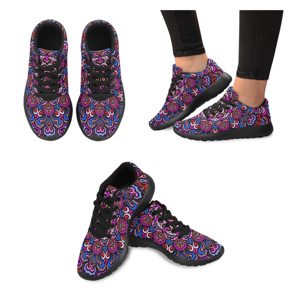 Synchronicity Mandala Kid’s Shoes